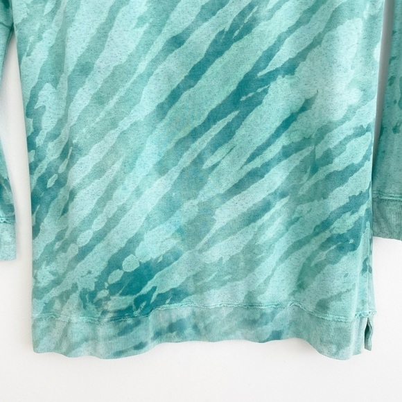 Soft Surroundings Turquoise Long Sleeves Sweatshirt Tunic Size Xsmall - Picture 14 of 16